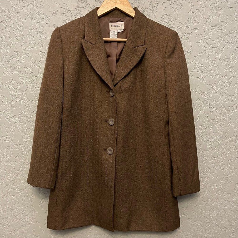 Tribeca Petite Long Blazer  
